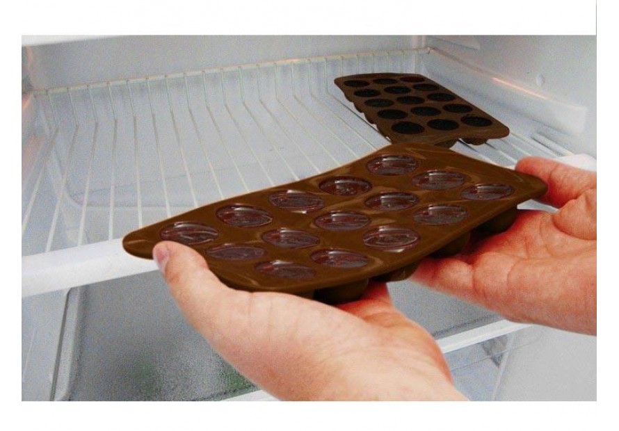 SILIKOMART STAMPO SILICONE FORNO EASYCHOC BISCUITS CIOCCOLATINI SCG25